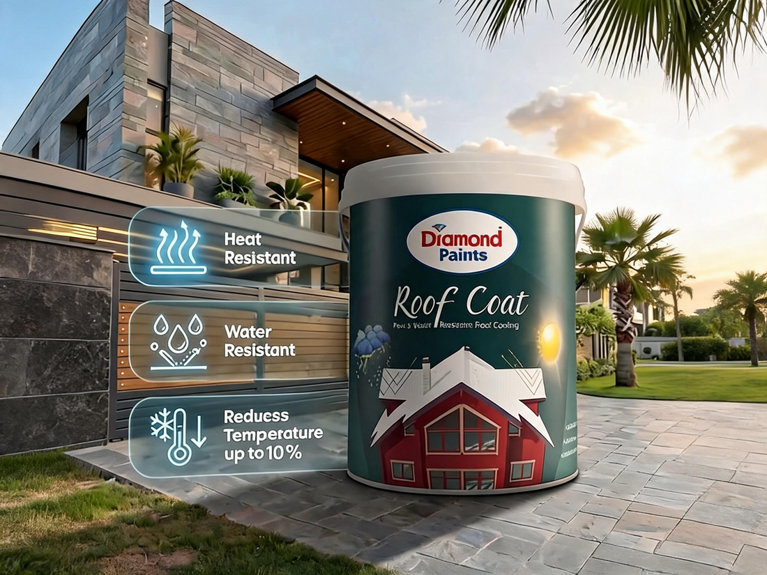Diamond Roof Coat Offers Heat and Water Resistant Roof Protection