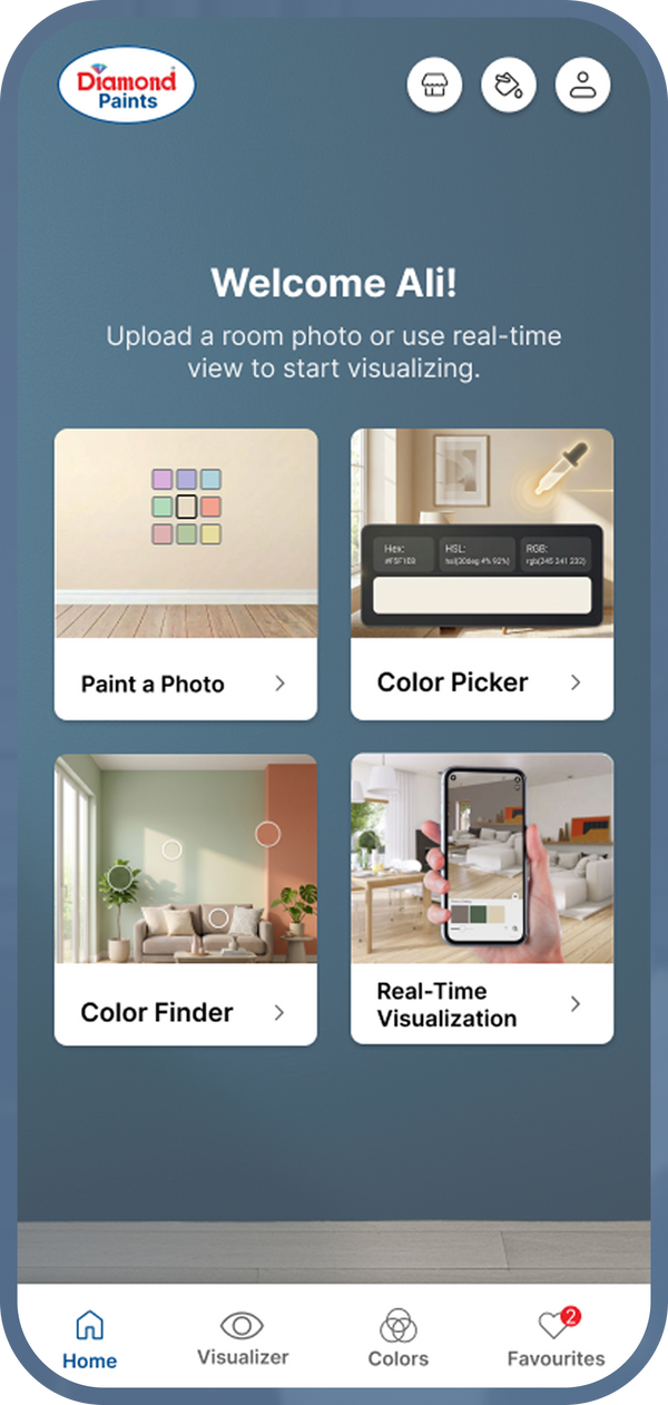 App mockup